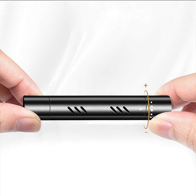 MASO Auto-Lufterfrischer, Auto-Duftdiffusor, Lüftungsschlitz-Clip, Reiniger für Büro, Zimmer, Reisen, Rot