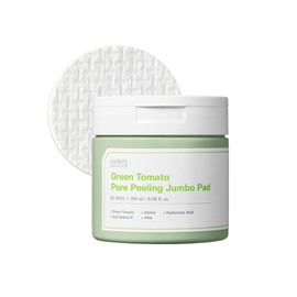 SUNGBOON EDITOR SUNGBOON EDITOR Green Tomato Pore Peeling Pad 60 Sheets | Exfoliating PHA Toner Pads with Green Tomato & Hyaluronic Acid | Pore Minimizer for Face | Korean Skincare