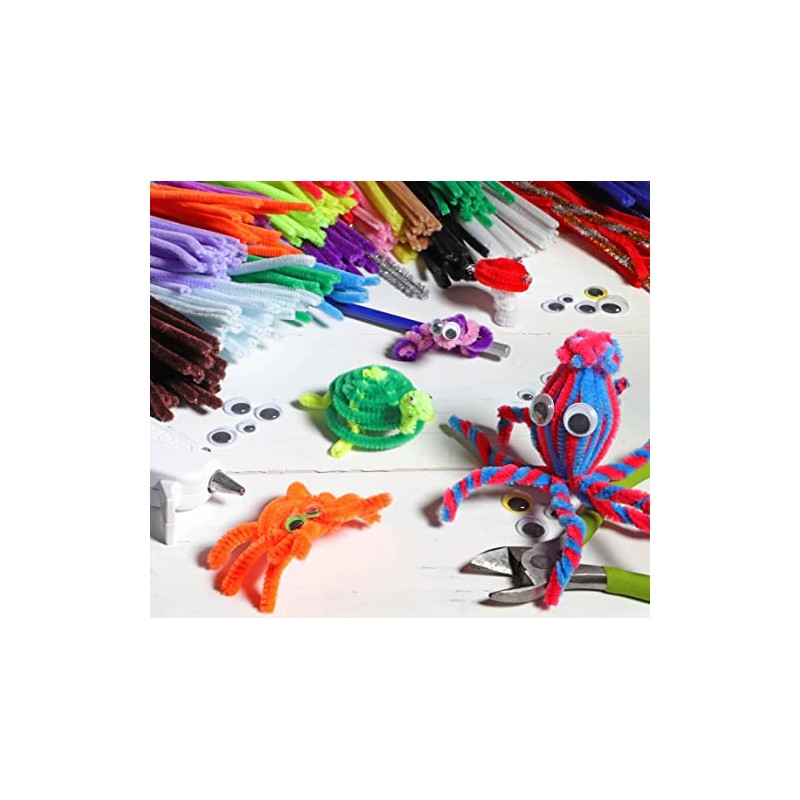 Essentials By Leisure Arts Arts Chenille Stem 12" 3mm Multi