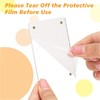 Zalizr 6 Pack Acrylic Magnetic Frames for Refrigerator, Clear Picture