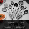 9PCS Silverware Set for 304 Stainless Steel Kitchen Utensils Set