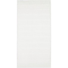 CAWÖ Home Noblesse2 Uni 1002 Hand Towels 50 x 100 cm White 600