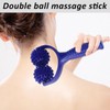 3-Teiliges Set Massagegeräte, Massagegeräte, Massagegeräte Mit Griffen, Massagerollen, Massagebälle, Tragbare