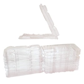 15PCS Computer CPU Case Tray Packaging Clamshell for AMD 938 940 AM2 AM3 AM3 FM1 2 CPU Holder Protector (15pcs Shell fit AMD)