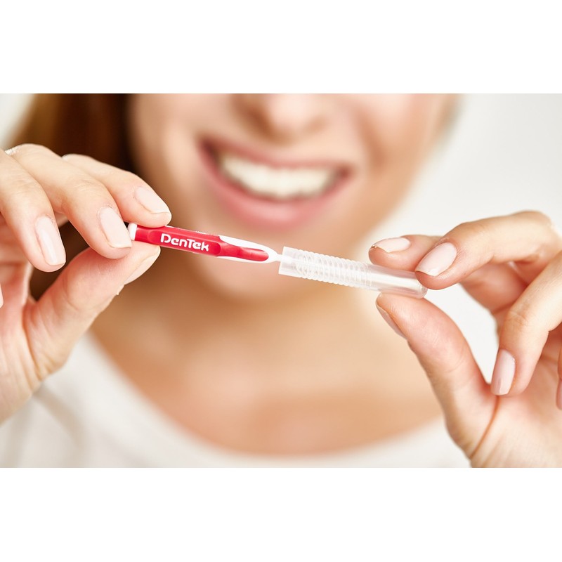 DenTek Easy Brush Interdental Brushes, ISO2/0.5mm for removing food and