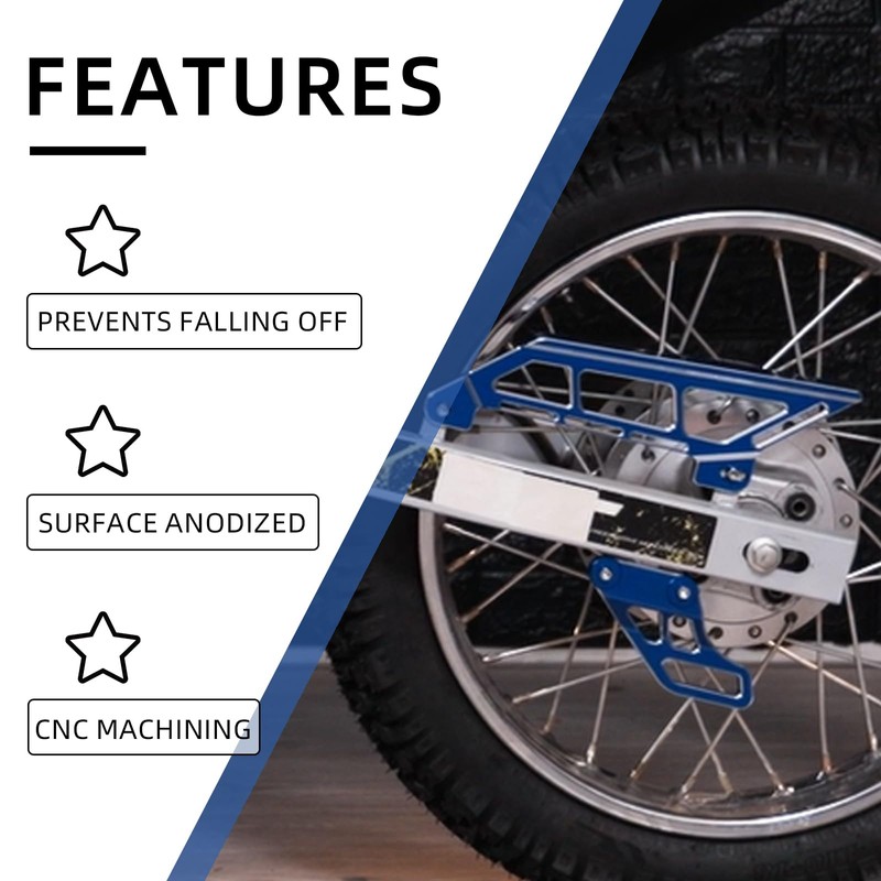BAOUFF Chain Guide for Hawk 250,CNC Motorcycle Rear Chain Guard