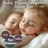 TINOQ Hypoallergenic Baby Soap Bar for Sensitive Skin | Gentle