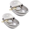Fsehyue Automatic Animal Drinking Water Bowl with Float Valve and