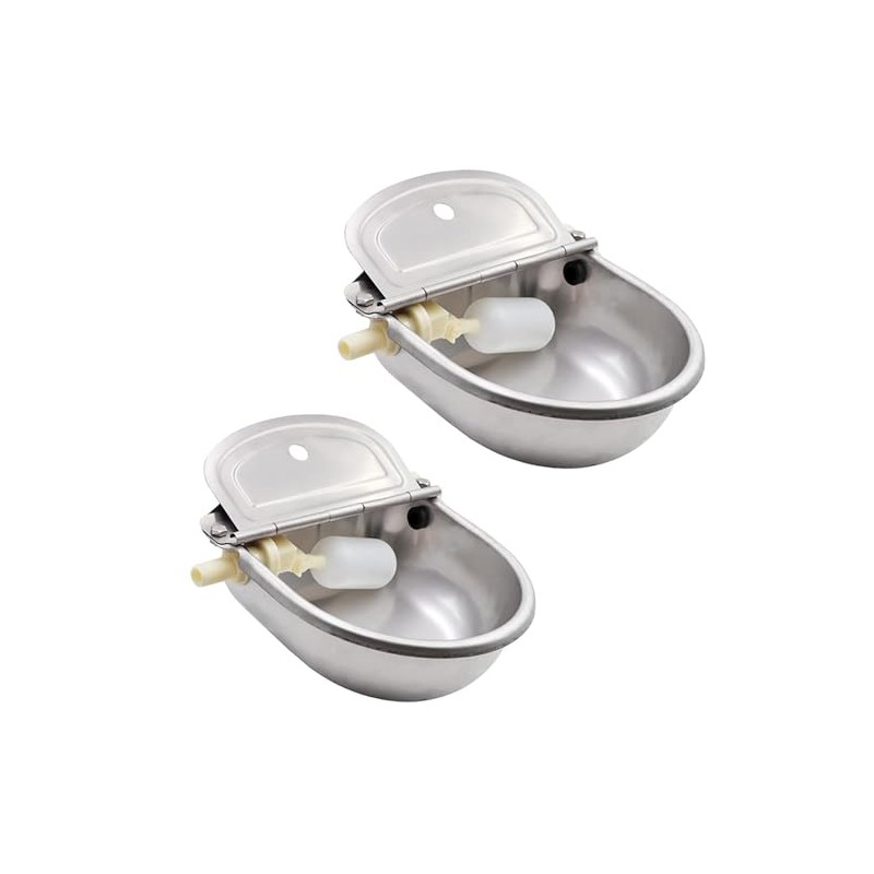 Fsehyue Automatic Animal Drinking Water Bowl with Float Valve and