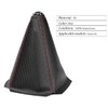 Zpana Car Shift Boot Cover, PU Leather Manual Automatic Vehicle