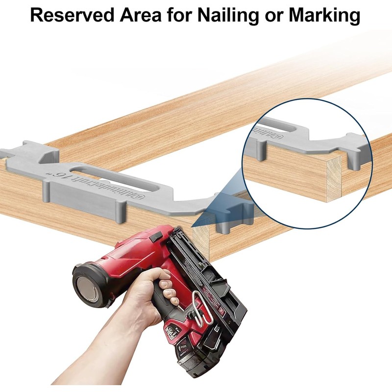 AltitudeCraft Framing Tools - 16″ Framing Stud Layout Tool, Stud