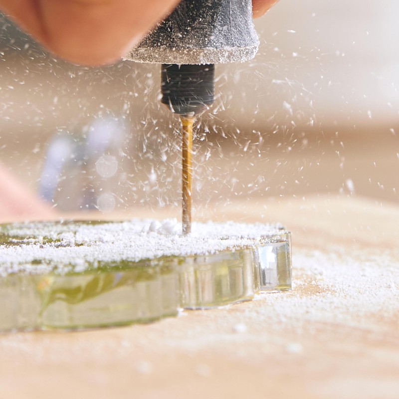 Dremel 628HP 7 Piece Titanium-Coated Rotary Drill Bit Set -