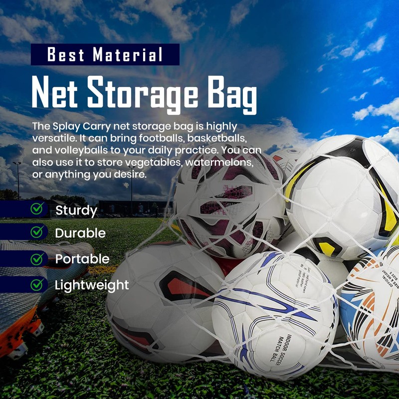 Ball carry net Holds 10 Ball Carry Net Holdall Holds