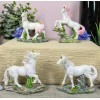 Beautiful Rare Mythical Legendary Unicorn Miniature Figurine Collectible Set