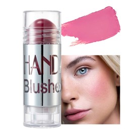 GL-Turelifes Blush Stick Blush Cream Moisturizing, Highlighter&Trimming Rouge Pen, Glow and Mood Boosting Blushes Stick Cheek Makeup Adds Shimmer, Easy To Use (#05)