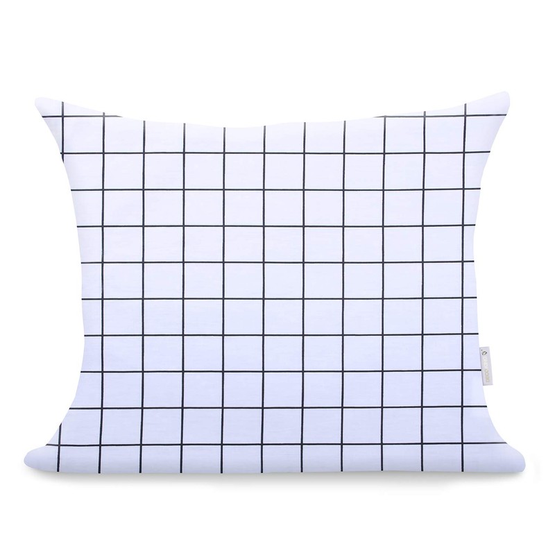 DecoKing Ducato Collection Pillow Case, Modern Cotton Mako Satin Pillow