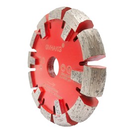 GVHAKG Tuck Point Diamond Milling Cutter, V-Segment Extremely Sharp for Very Hard Screed, Very Hard Concrete Floors and Removal, Segment Width 16 mm, Segment Height 12 mm, Premium Quality (120 x 16 x