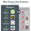 VERONES 30 Pieces Glass Meal Prep Containers Set, Stackable Food