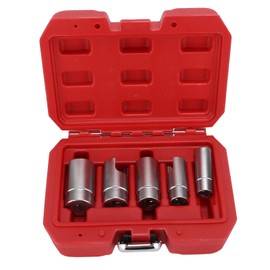 3/8inD Elbow Connector Socket Set Fitting Kit Chrome Alum Car Repair Accessory Tool