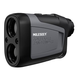 MiLESEEY Golf Rangefinder with Slope On/Off, 1000 m Golf Laser Rangefinder with Flag Lock and Vibration, Legal for Competitions, ±0.5 m Accuracy, 6x Magnification for Golf and Hiking