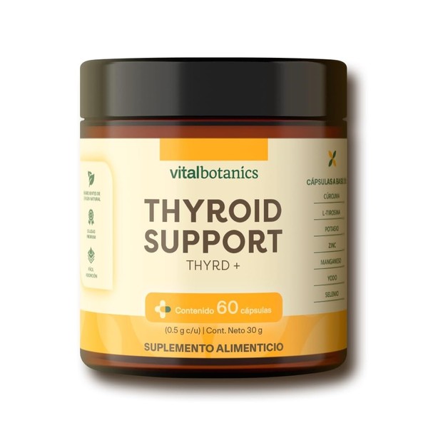 THYRD con Magnesio, Potasio, Selenio, Yodo, Zinc, Ajo y Crcuma.