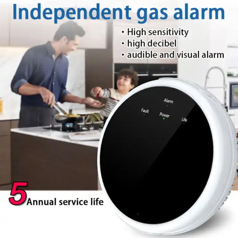 SPARTHE Gas Leak Detector Alarm for Caravan, Boats