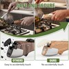 MENGBEI Detachable Pot Handle Wood-Like, Universal Detachable Pot Handles,Pot Handles