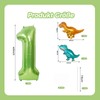 DazzJoy Number Balloons (Green Dino, 1)
