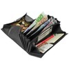 Waiter Service Taxi Kellnergeldbörse Genuine Leather Wallet Black