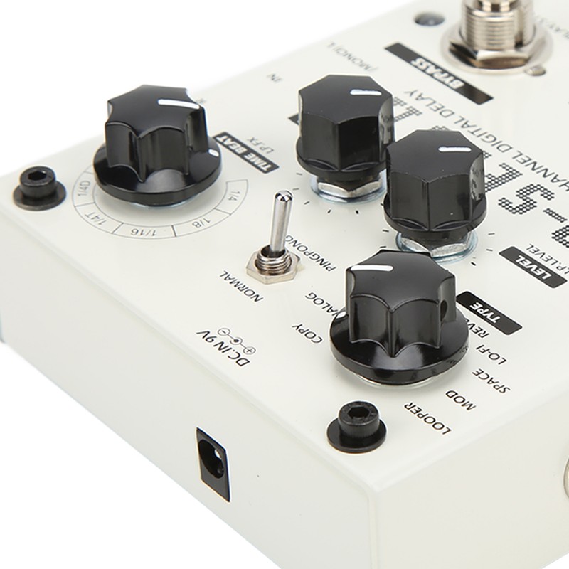 Multi Pedal Effect 2 Channel Digital Delay Stereo Looper 8