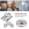 Indicator Door Lock Bathroom Restroom Toilet Bolt Door Lock with