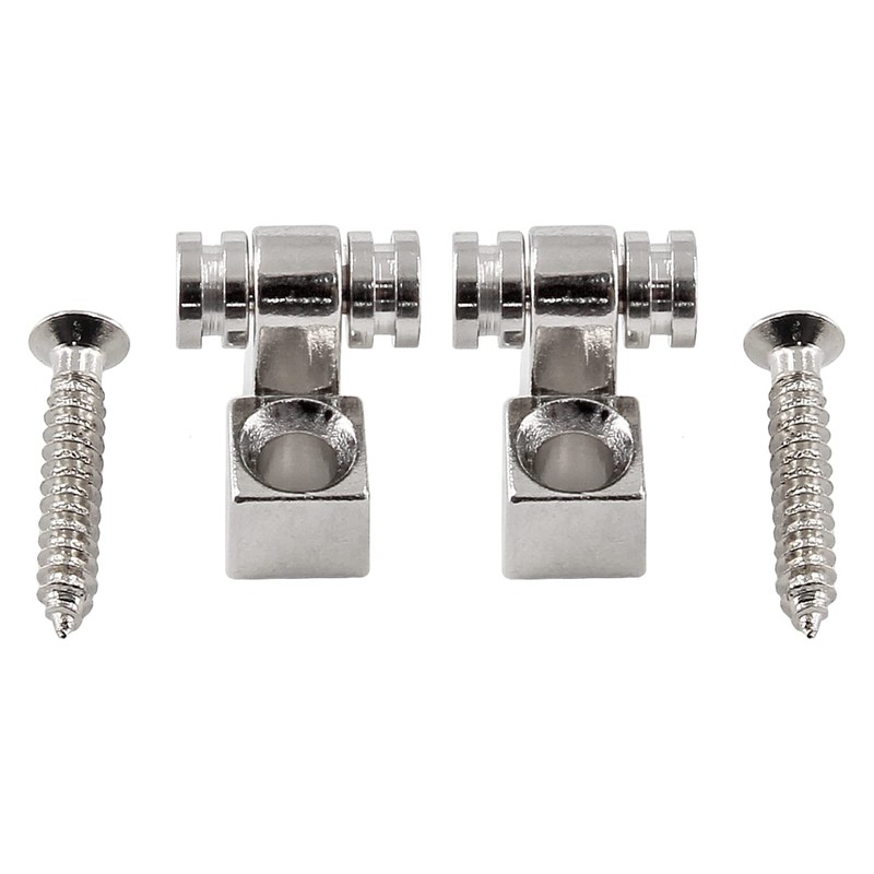 Jersvimc 2 Pcs Guitar Roller String Tree, Silver String Tree
