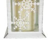 Northlight LED Lighted Snowflakes Christmas Candle Lantern - 11"