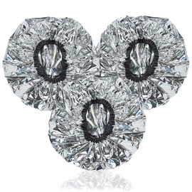 HIRAISM Shower Cap Aluminum Waterproof Treatment Hair Dye Hair Cap Hair Color for Adults Set of 3