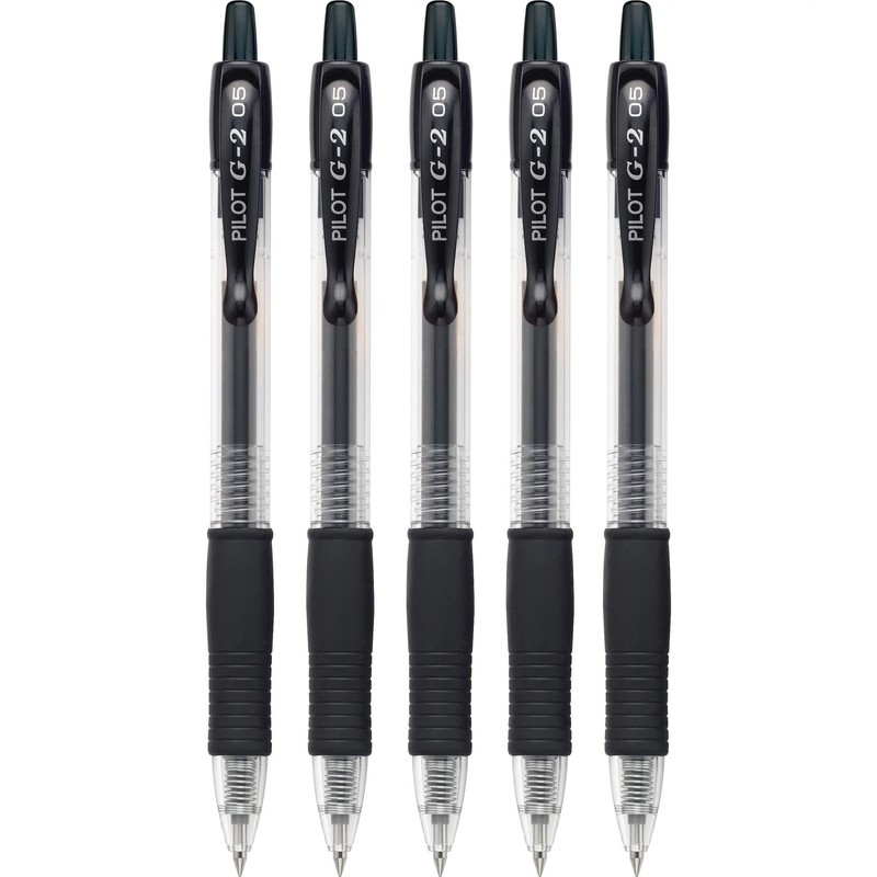 Pilot, G2 Premium Gel Roller Pens, Extra Fine Point 0.5