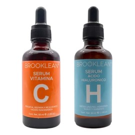 KIT SERUMS C (Vitamina C) Y H (Acido Hialuronico) para el cuidado de la piel. Unisex.                                                                 