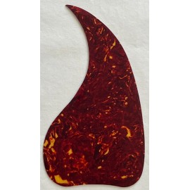 Unbranded New Great - For Fit Gibson J-45 Guitar Pickguard Adhesive back Red Tortoise