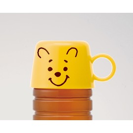 スケーター (skater) ペットボトル キャップ コップ 9.6×5.3cm くまのプーさん フェイス ディズニー CPB1