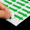 PATIKIL Small Arrow Sticker Label 1.2 x 0.5 Inch Pack
