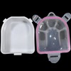Recipiente Plástico de Remojar para Resistente Uñas Agua Duro Manicura