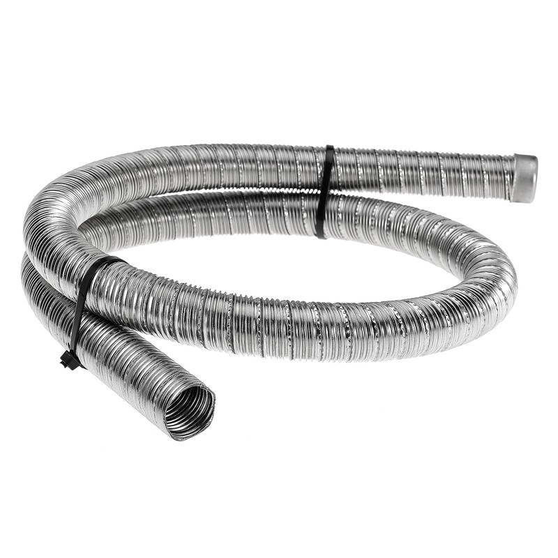 120cm 24mm Exhaust Pipe Parking Air Heaters with Clamps Double
