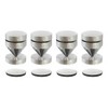Dynavox HD 919 Sub Watt Absorber Chrome Set of 4