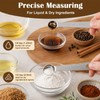 Thfaeyta 4 PCS Metal Measuring Spoons 1/4 TSP, 1/2 TSP,