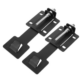 DOITOOL 2set Adjustable Cooker Hood Bracket Heavy-Duty Wall Mount for Kitchen Range Hoods Easy Installation and Design Suitable for Various Models Includes Fixing Screws