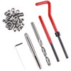 Wolfride 30PCS Helicoil Kit - M6 x 1mm Thread Repair
