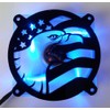 Custom Acrylic American Flag Eagle Computer Fan Grill 140mm