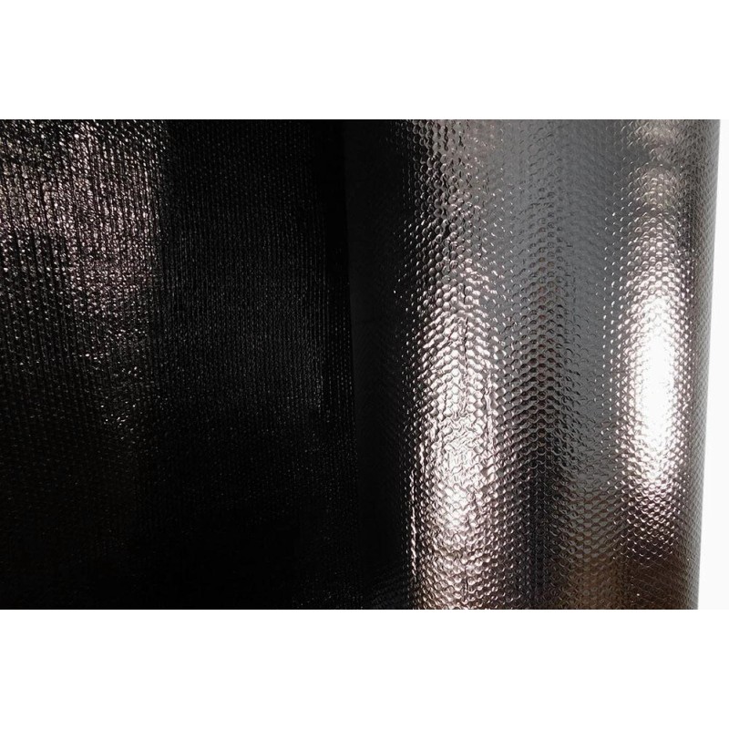 IES REFLECTIVE BLACK / SILVER FOIL Double BUBBLE Foil Insulation