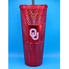 Starbucks Red Studded OU Oklahoma Sooners Tumbler Collegiate Series BRAND