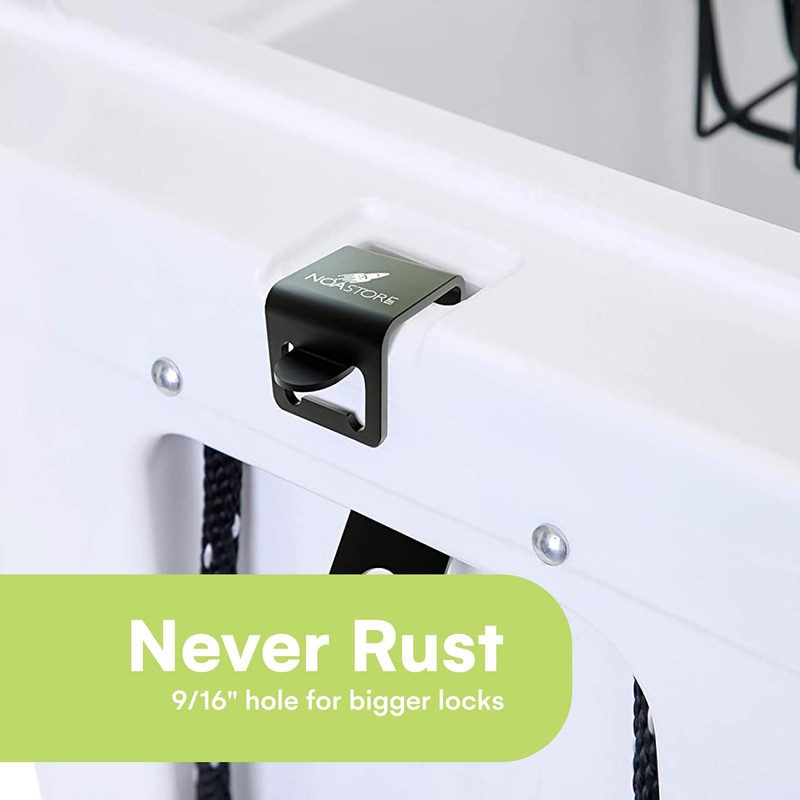Noa Store Cooler Lock Bracket with Bottle Opener Compatible with