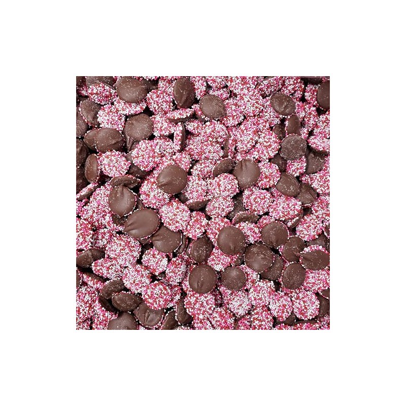 Candy Retailer Milk Chocolate Valentine's Nonpareils 1 Lb